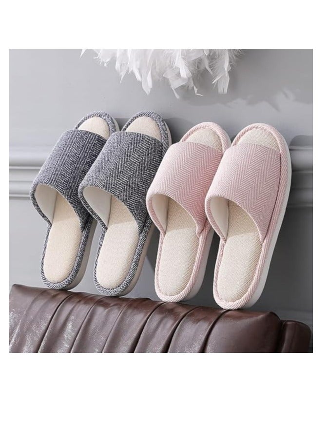 GUDOO Anti-Slip Fabric Slippers Saudi Men Women - Ventilated Home and Mosque Shoes - Image 5
