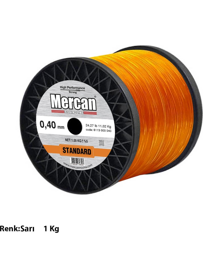 Mercan Standard 1 kg Yellow Bobbin Line  - Image 1