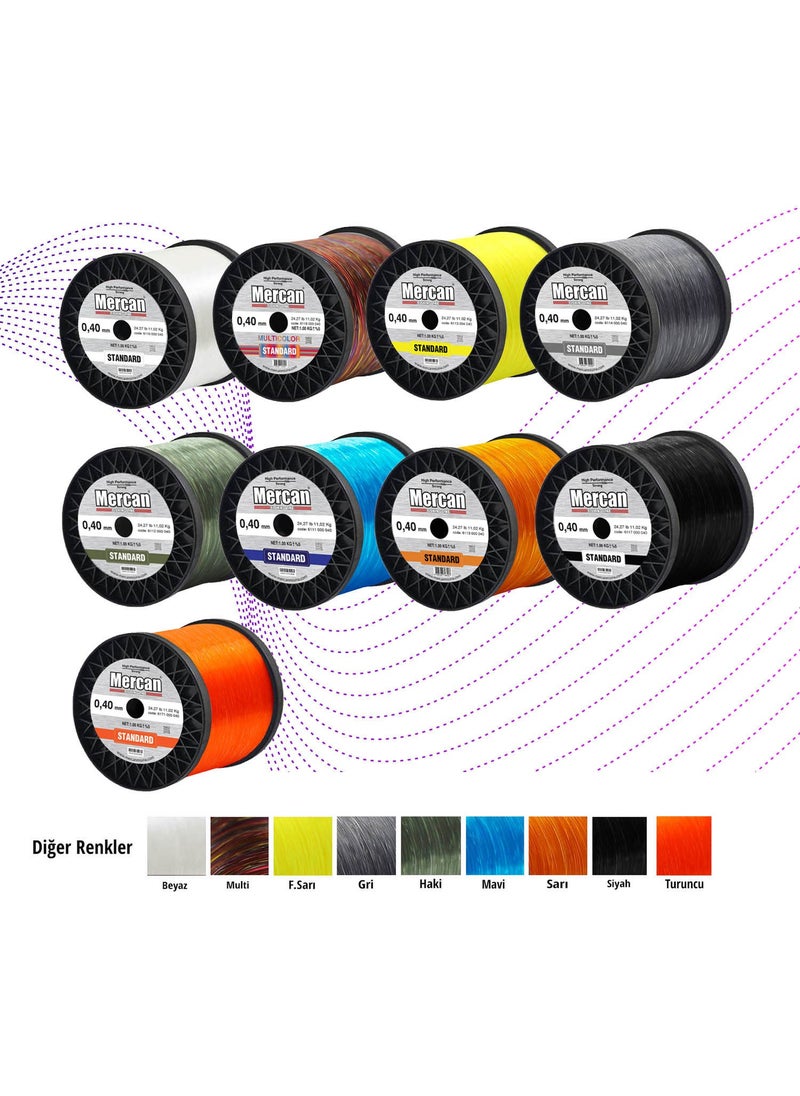 Mercan Standard 1 kg Yellow Bobbin Line  - Image 2