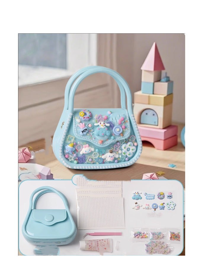 Children's Handbag Handmade Material Bag Princess Bag Crossbody Bag Girl's Birthday Children's Day Gift 
