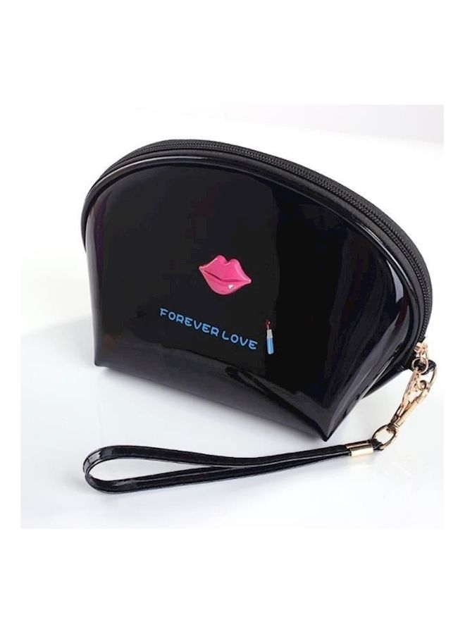 NIBEMINENT Pattern Cosmetic Bag Black