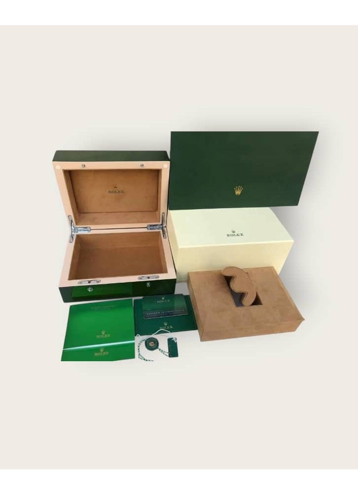 Rolex - Men's watch Matte gold with original box - Image 1