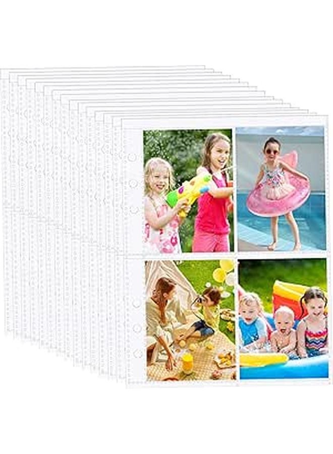 Trading Card Protector Sheets 50 Pack Easy Insert Design For Binders And Photos - Image 1