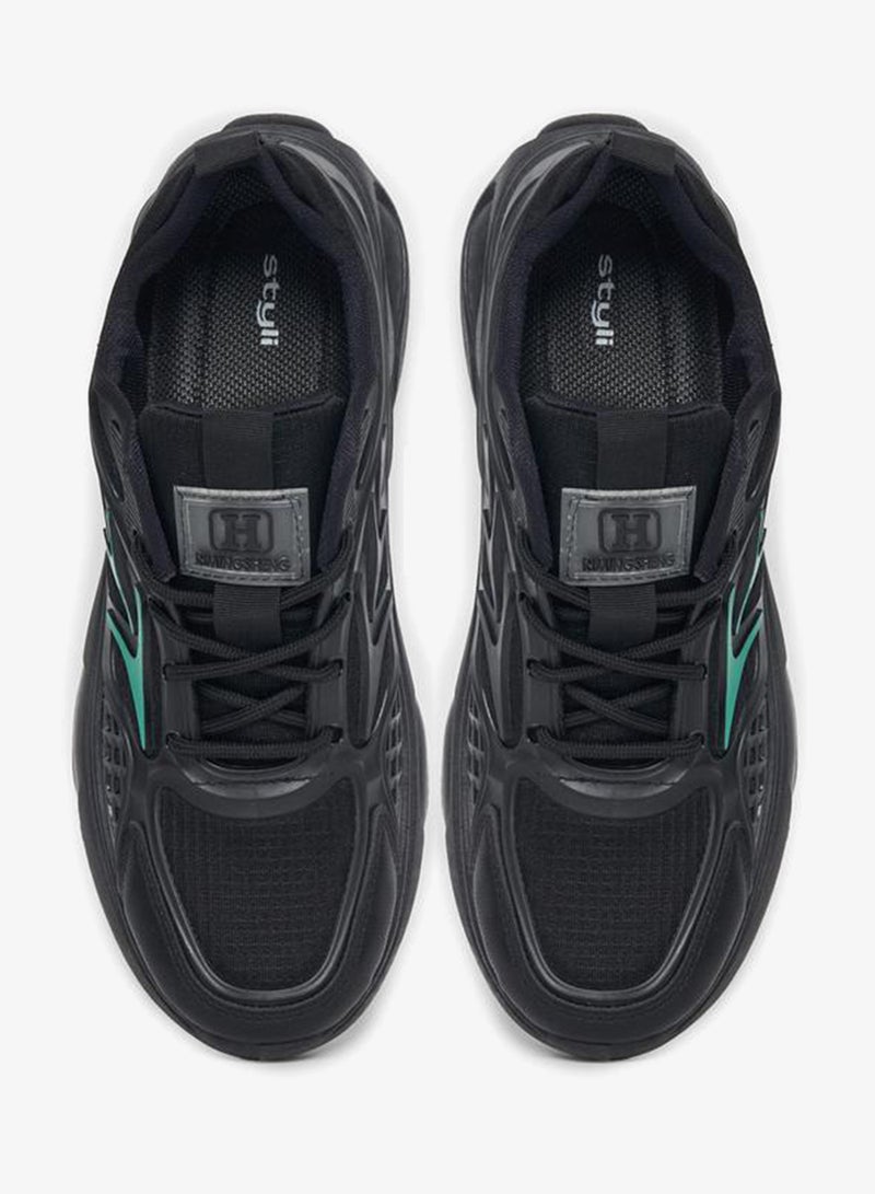 ستايلي اكتيف حذاء سنيكرز بنعل شانكي ورباط غلق - Image 5