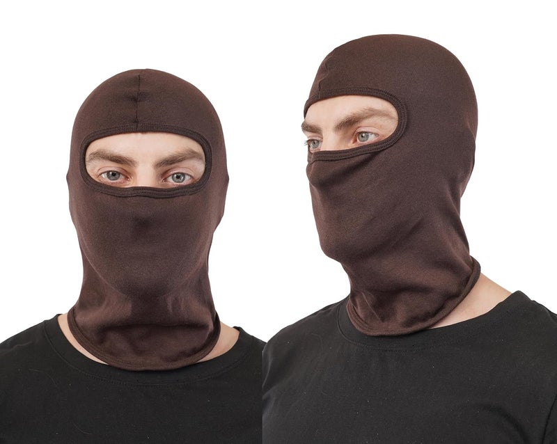 PrimeBox Full Cover Face Mask Cotton Fabric Bike Riding Washable Dust Protection Balaclava For Men Women Neck Gaiter Helmet Liner Pack of 2 Rider Accessories - Image 2