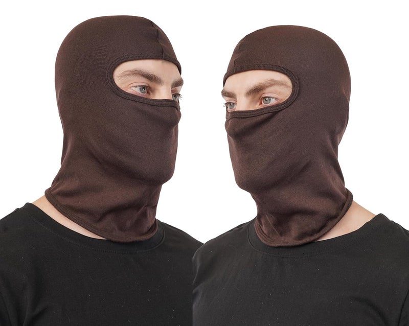 PrimeBox Full Cover Face Mask Cotton Fabric Bike Riding Washable Dust Protection Balaclava For Men Women Neck Gaiter Helmet Liner Pack of 2 Rider Accessories - Image 3