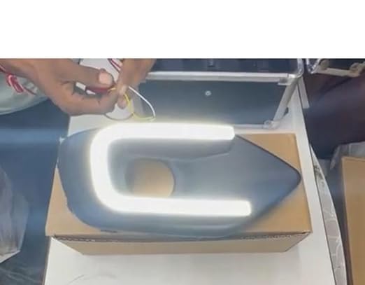 TRENDWALA Car Fog Lamp Daytime Time Running Lights DRL Maruti New Swift 2024-25 FACELIFT Onwards Front Bumper LED DRL (Set of 2 pcs - Image 2