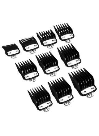 Professional Hair Clipper Guards Guides 10 Pcs Coded Cutting Guides 3170400 1/8” To 1 Fits For All Wahl Clippers(Black10 Pcs) - pzsku/Z65BD3F47C8C25E70E38BZ/45/_/1688972639/c50fc28b-260f-473f-9fa0-cfd83d897fd1