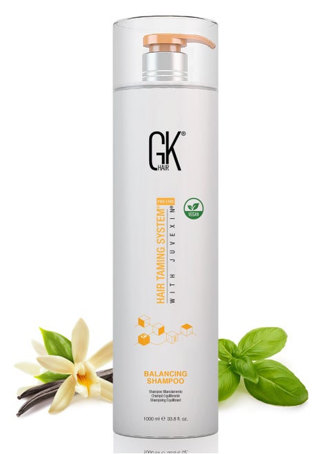 Balancing Shampoo (33.8 Fl Oz/1000ml) For Oily Color Treated Hair Deep Cleansing Restores pH Levels Ideal for Over-Processed and Environmentally Stressed Hair