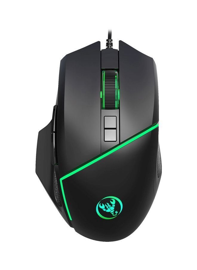 NIBEMINENT Wired Gaming Mouse Black  - Image 1