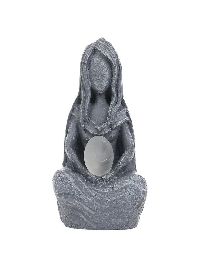 Ximimark Moon Goddess Statue, Resin Crafts Ornaments, Desktop Decor, Modern, Gray - Image 1