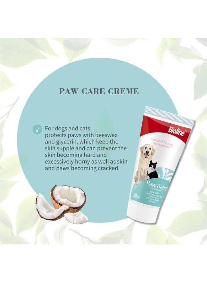 بايولاين بيولاين كريم العناية بالمخالب تركيبة لطيفة تمنع الجفاف والتشقق للكلاب ولقطط 50مل - Image 2