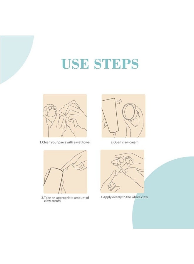 بايولاين بيولاين كريم العناية بالمخالب تركيبة لطيفة تمنع الجفاف والتشقق للكلاب ولقطط 50مل - Image 3