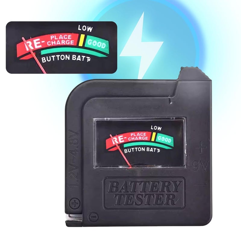 BT860 Fast Response Battery Tester for 9V 1 5V Button Cell Voltage Checker Electrical Equipment Accessory - Image 2