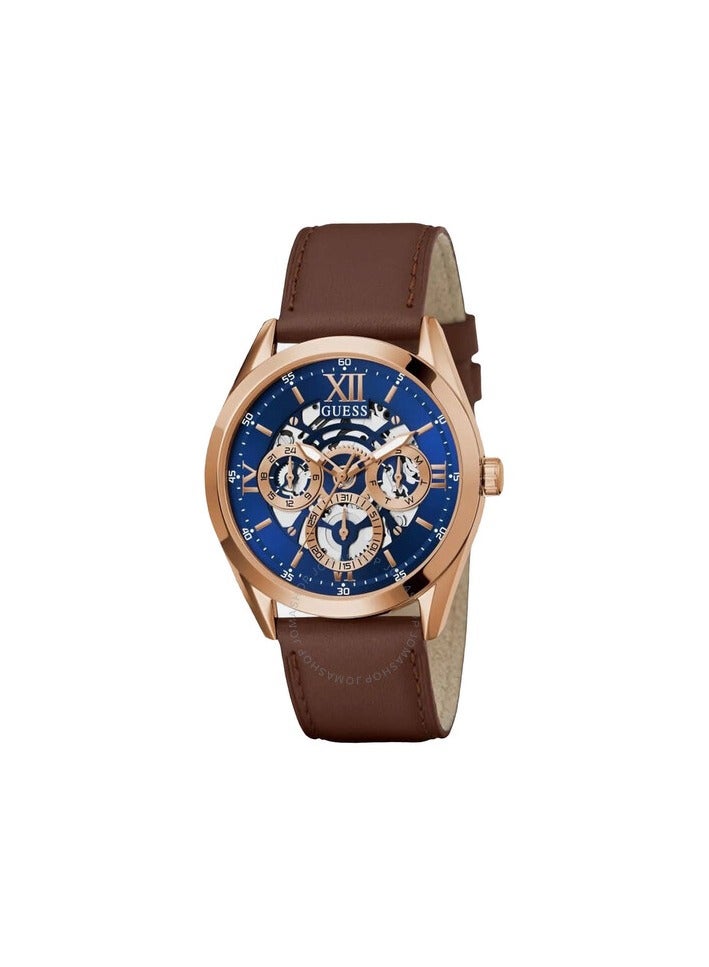 جس ساعة جيس الكلاسيكية للرجال بمينا زرقاء - GW0389G3 - Image 1