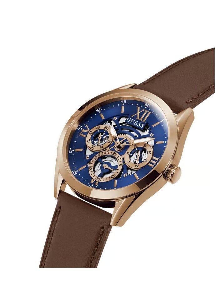 جس ساعة جيس الكلاسيكية للرجال بمينا زرقاء - GW0389G3 - Image 4