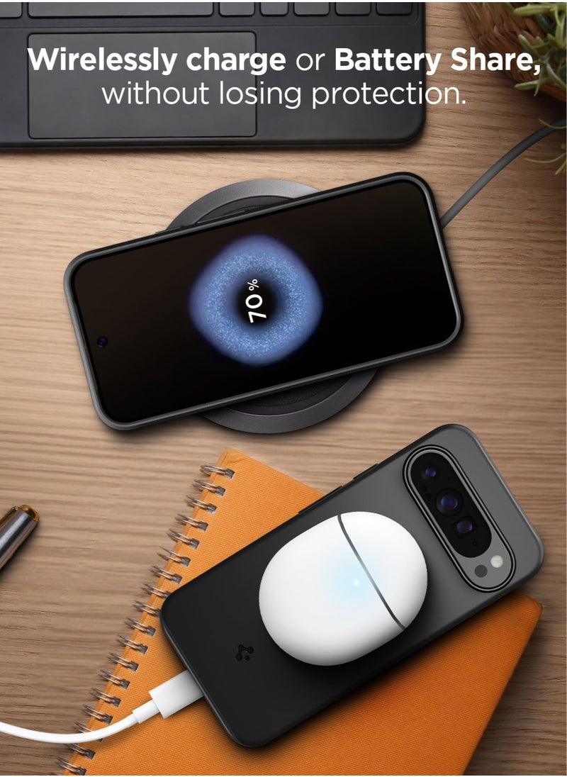 Spigen - Thin Fit Google Pixel 9 Case / Pixel 9 PRO Case Cover - Black - Image 1
