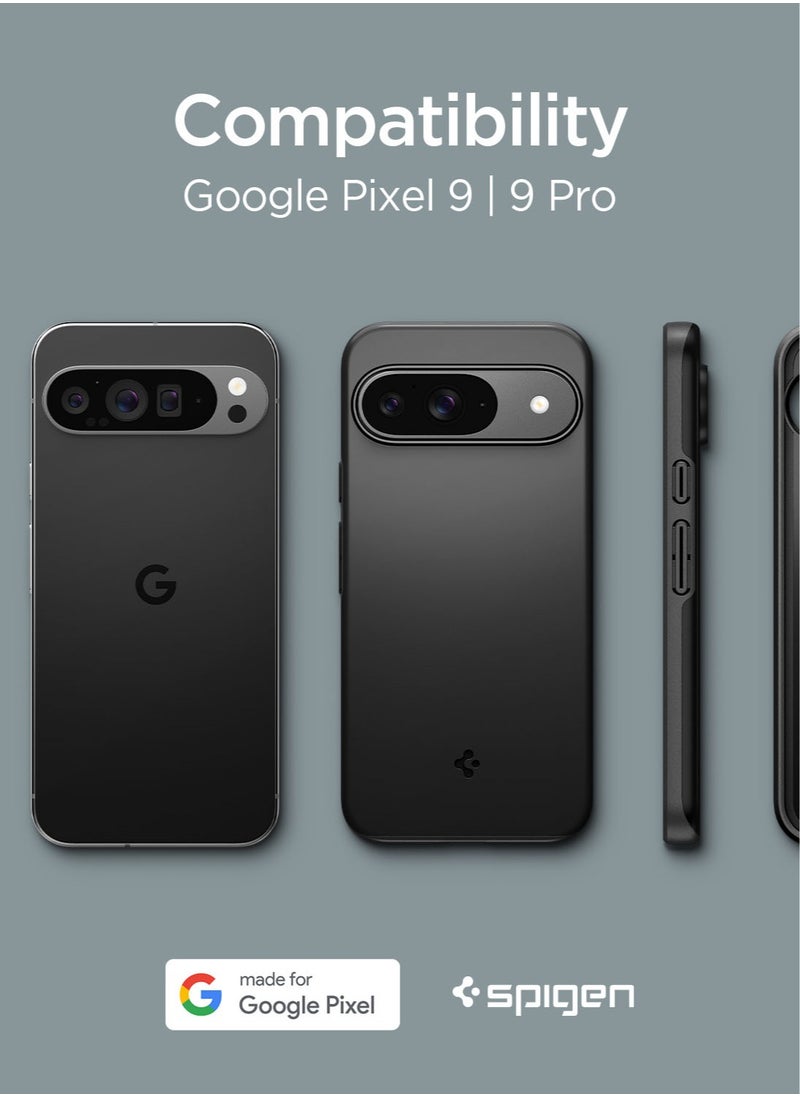 Spigen - Thin Fit Google Pixel 9 Case / Pixel 9 PRO Case Cover - Black - Image 1