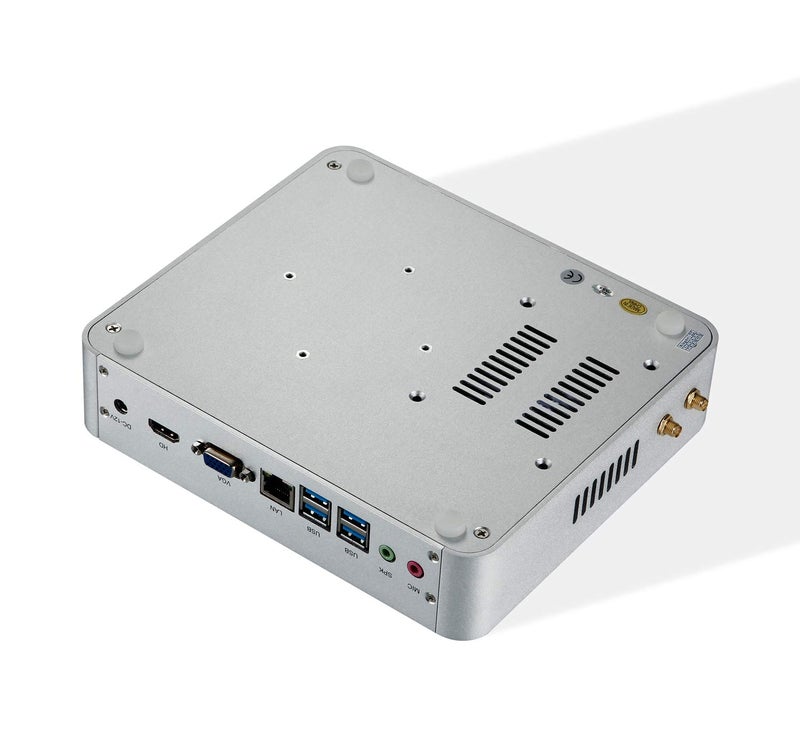 KINGDEL Fanless Mini PC, Powerful Mini Desktop Computer, i5 8th Gen. 4 Cores CPU, 16GB DDR4 RAM, 250GB SSD, 4096x2304, HD Port, LAN, VGA, 4xUSB 3.0, W-11 Pro - Image 5