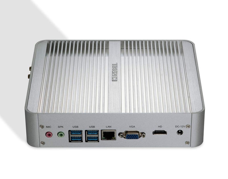 KINGDEL Fanless Mini PC, Powerful Mini Desktop Computer, i5 8th Gen. 4 Cores CPU, 16GB DDR4 RAM, 250GB SSD, 4096x2304, HD Port, LAN, VGA, 4xUSB 3.0, W-11 Pro - Image 3
