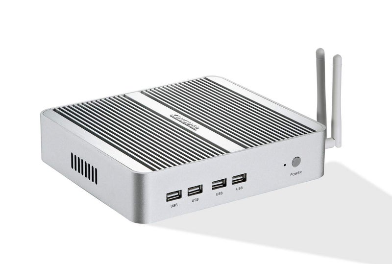 KINGDEL Fanless Mini PC, Powerful Mini Desktop Computer, i5 8th Gen. 4 Cores CPU, 16GB DDR4 RAM, 250GB SSD, 4096x2304, HD Port, LAN, VGA, 4xUSB 3.0, W-11 Pro - Image 2
