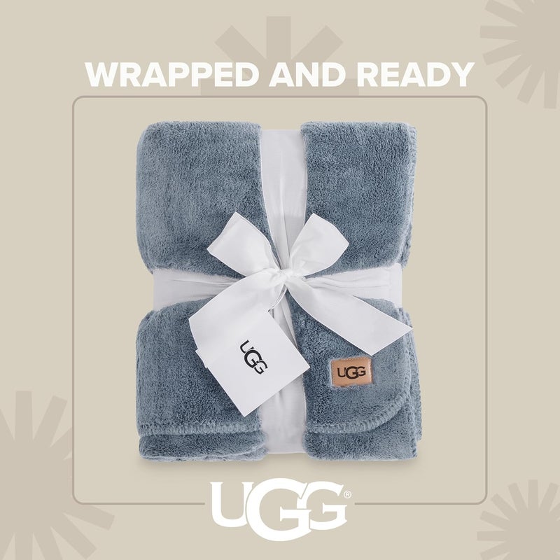 UGG - Whitecap – Plush Throw Blanket for Couch or Bed – Comfortable, Cozy Home Décor – Soft and Luxurious Blanket for Living Room or Bedroom - 50” x 70” – Night Sky - Image 3