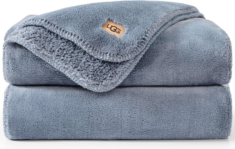 UGG - Whitecap – Plush Throw Blanket for Couch or Bed – Comfortable, Cozy Home Décor – Soft and Luxurious Blanket for Living Room or Bedroom - 50” x 70” – Night Sky - Image 1