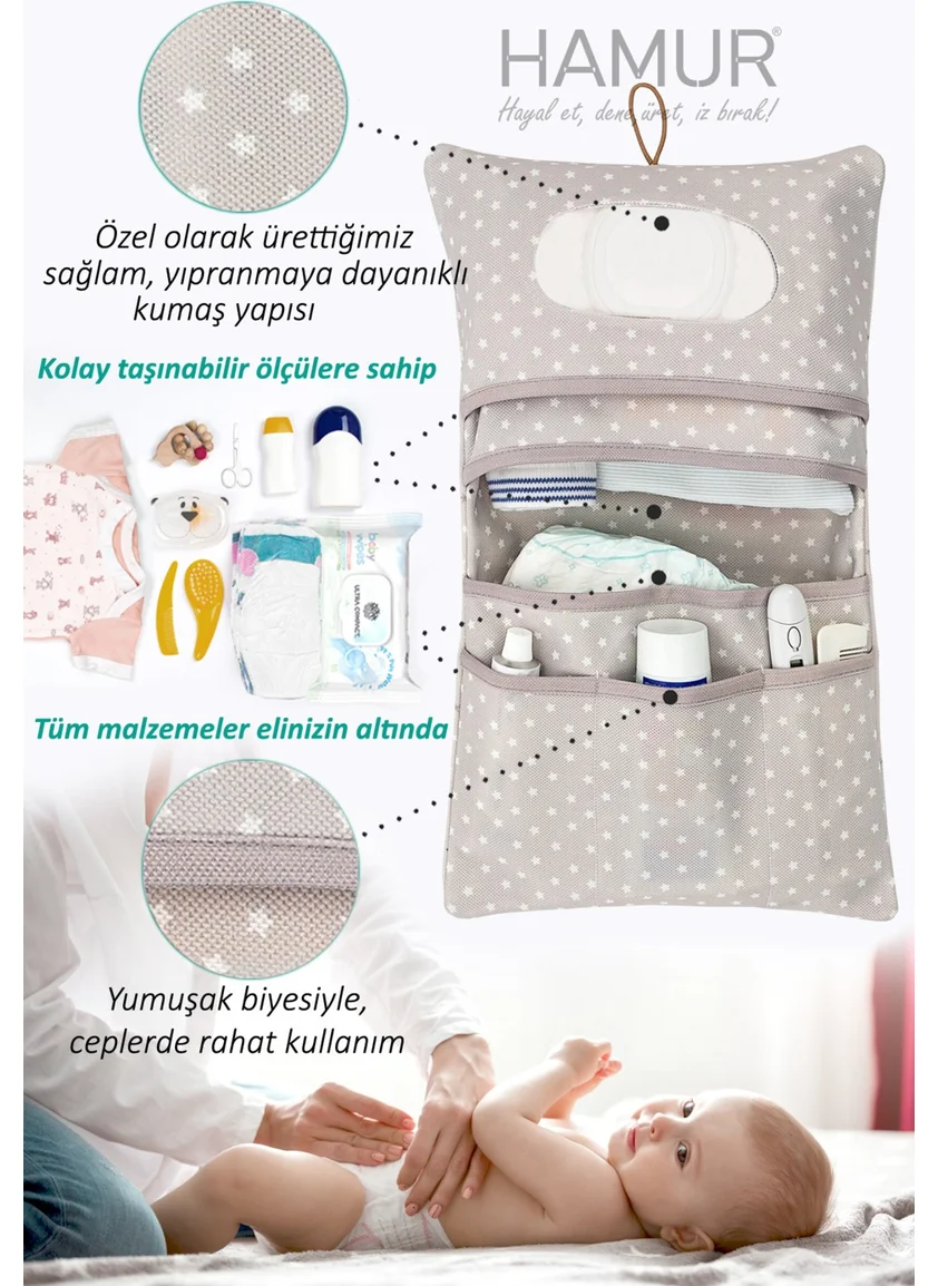 هامور Mother Baby Care Bag Newborn Diaper Changing Organizer Bag Organizer Fox