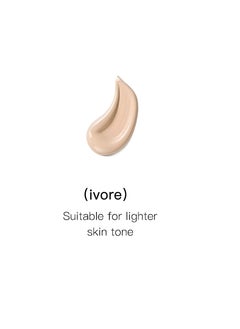 VEZE Hd Foundation - Long-Lasting Ivory White Formula For Evening Events With Flawless Coverage And Radiant Finish  - Image 2