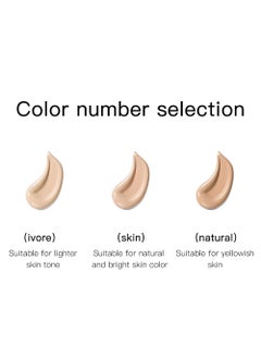 VEZE Hd Foundation - Long-Lasting Ivory White Formula For Evening Events With Flawless Coverage And Radiant Finish  - Image 5
