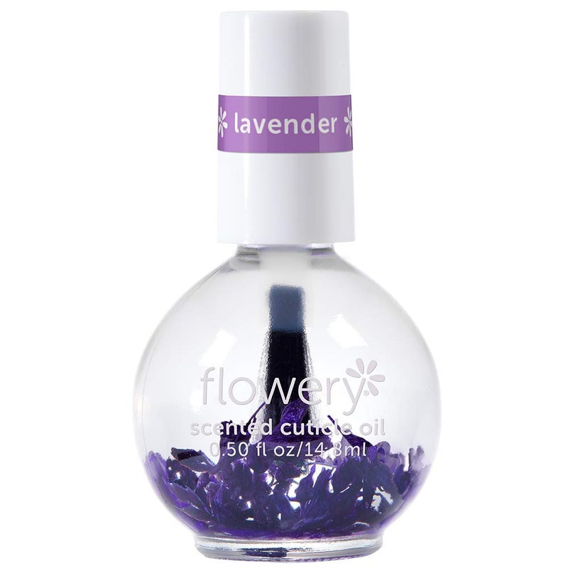 Flowery Lavender Scented Cuticle Oil, 0.5 oz, 1 Pack - Image 1
