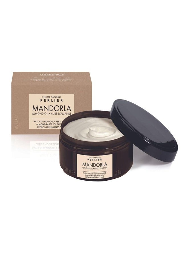 Perlier – Avola Almond Paste & Honey Body Cream, 6.7 fl oz, Rich Nourishing Cream for Sensitive Skin, with Sweet Almond Oil & Organic Honey, Moisturizing, Elasticizing, for Dry/Mature Skin - Image 1