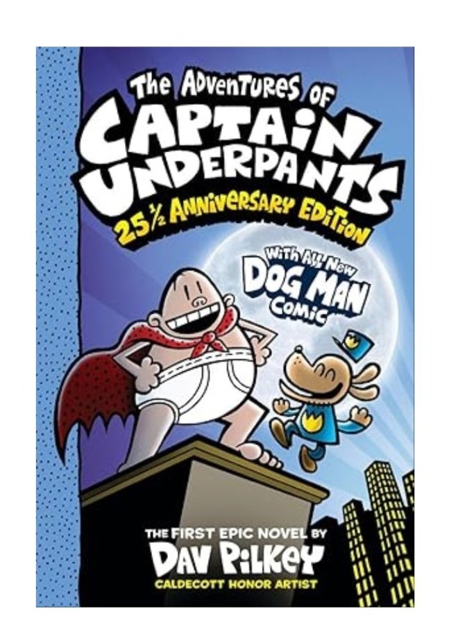 The Adventures of Captain Underpants Now with a Dog Man Comic
