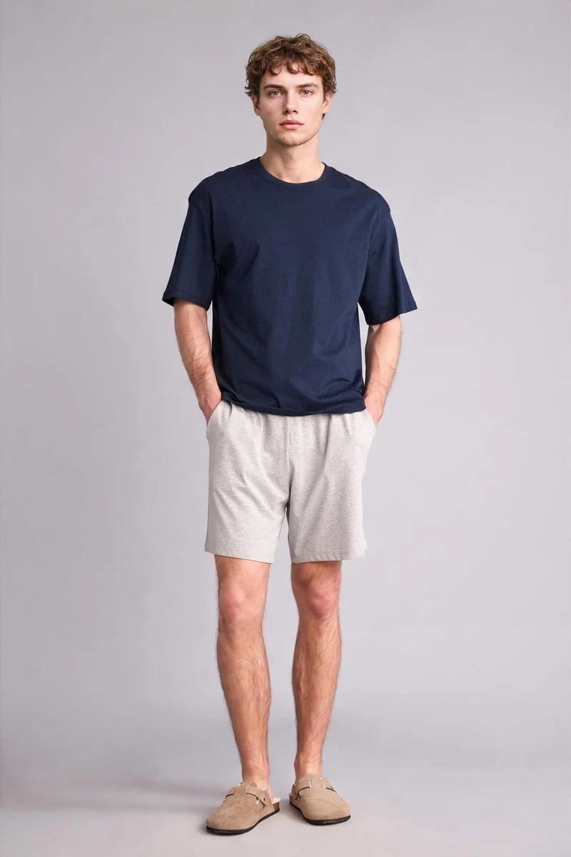ديفاكتو Boxy Fit Short Sleeve Knitted Tops