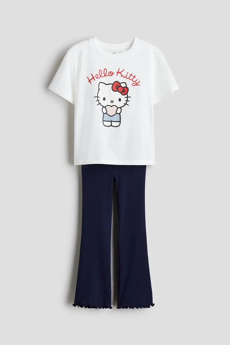 H&M 2-piece set with top and leggings