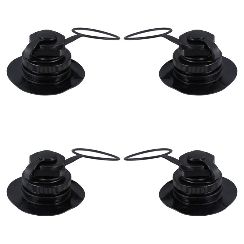 4 PCS Air Valves Boat Valves Plug Spiral Air Nozzle Replacement Accessory - Image 5