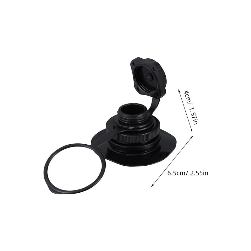 4 PCS Air Valves Boat Valves Plug Spiral Air Nozzle Replacement Accessory - Image 2
