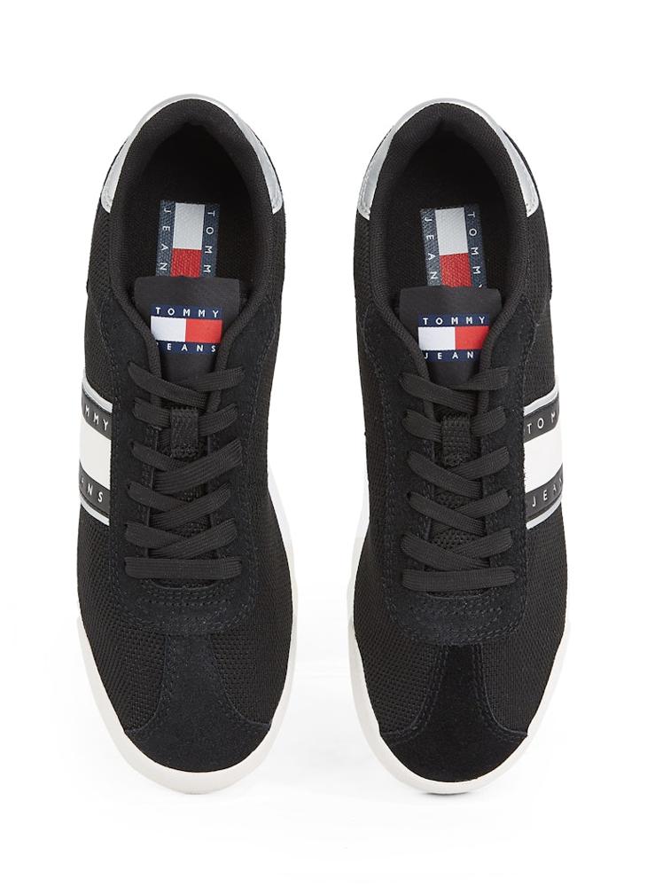 TOMMY JEANS Logo Detail Lace Up Low Top Sneakers  - Image 5