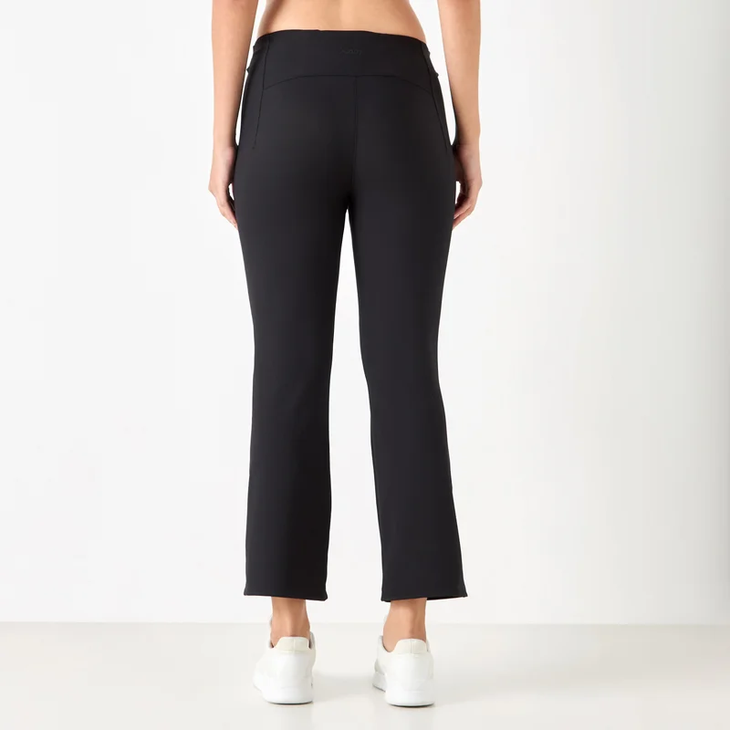 ADOT by Splash Ribbed Leggings with Elasticated Waistband