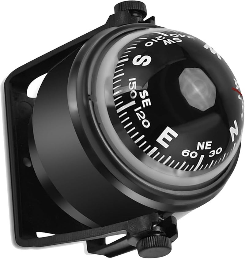 LC550 Black Electronic Adjustable Marine Navigation Ball for Boats and Vehicles - Image 5