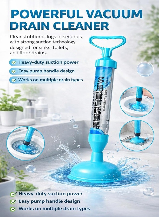 AASTIK SALES مكبس المرحاض القوي من آستيك مزود بنوعين من أكواب الشفط، أداة مضخة هواء جديدة أكثر نظافة، أداة تسليك بالوعة عالية الضغط مناسبة للمرحاض، حوض الاستحمام، الدش، حوض المطبخ - Image 5