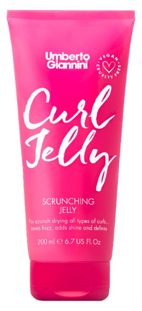 Curl Scrunching Jelly for Frizz Control & Definition - Defines Curls without a Crunchy Feel, Enhances Natural Texture for Bouncy, Voluminous Hair (200 ml)
