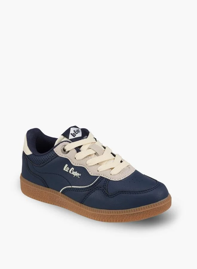 لي كوبر Boys Lace-Up Ankle Sneakers