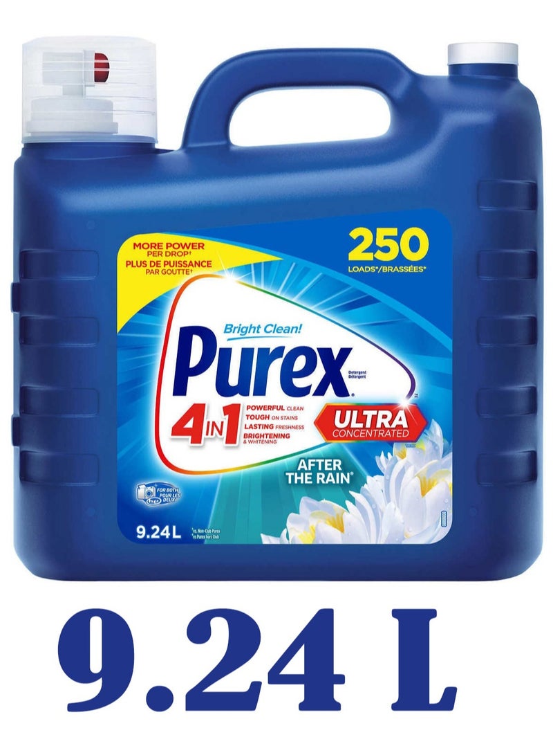 بيوركس منظف ​​الغسيل فائق التركيز 4 في 1 بعد المطر لجميع أنواع الآلات | للبشرة الحساسة 9.24 لتر 250 حمل - Image 1