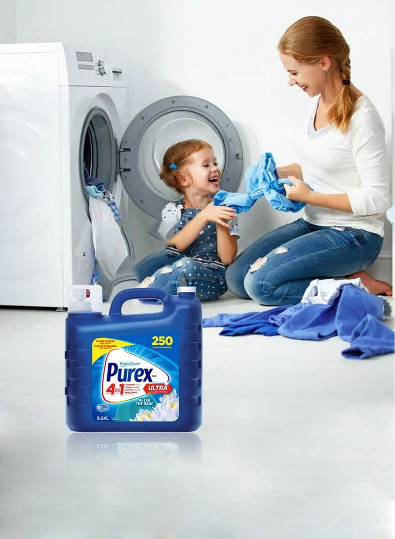 بيوركس منظف ​​الغسيل فائق التركيز 4 في 1 بعد المطر لجميع أنواع الآلات | للبشرة الحساسة 9.24 لتر 250 حمل - Image 2