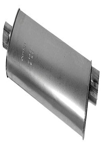 Walker QuietFlow SS 21054 Direct Fit Exhaust Muffler 3 Inlet ID 3 Outlet ID for Dodge Ram 2500