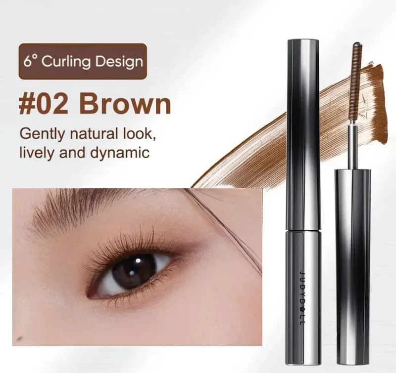 Judydoll Judydoll 3D Curling Eyelash Iron Mascara Precision 02 Brown