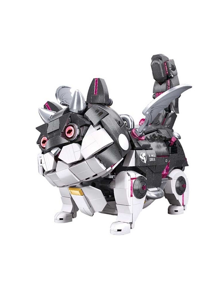 Sluban Sluban - Pleyerid X-Miu Grey Mechanical Cat 929 Pieces - M38-P8017  - Image 2