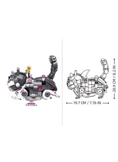 Sluban Sluban - Pleyerid X-Miu Grey Mechanical Cat 929 Pieces - M38-P8017  - Image 3