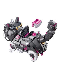 Sluban Sluban - Pleyerid X-Miu Grey Mechanical Cat 929 Pieces - M38-P8017  - Image 4
